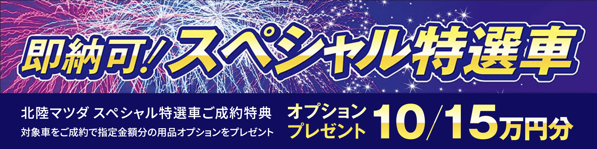 スペシャル特選車